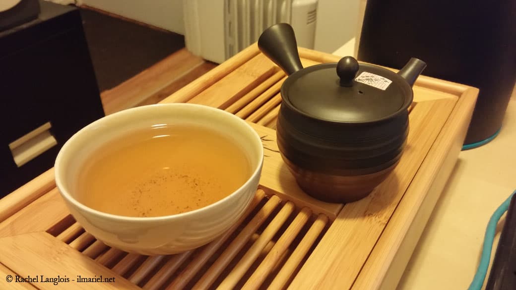 Hojicha pour finir la journée!