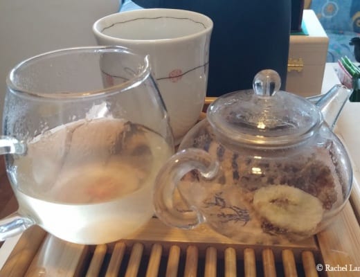 Dégustation d'une tisane